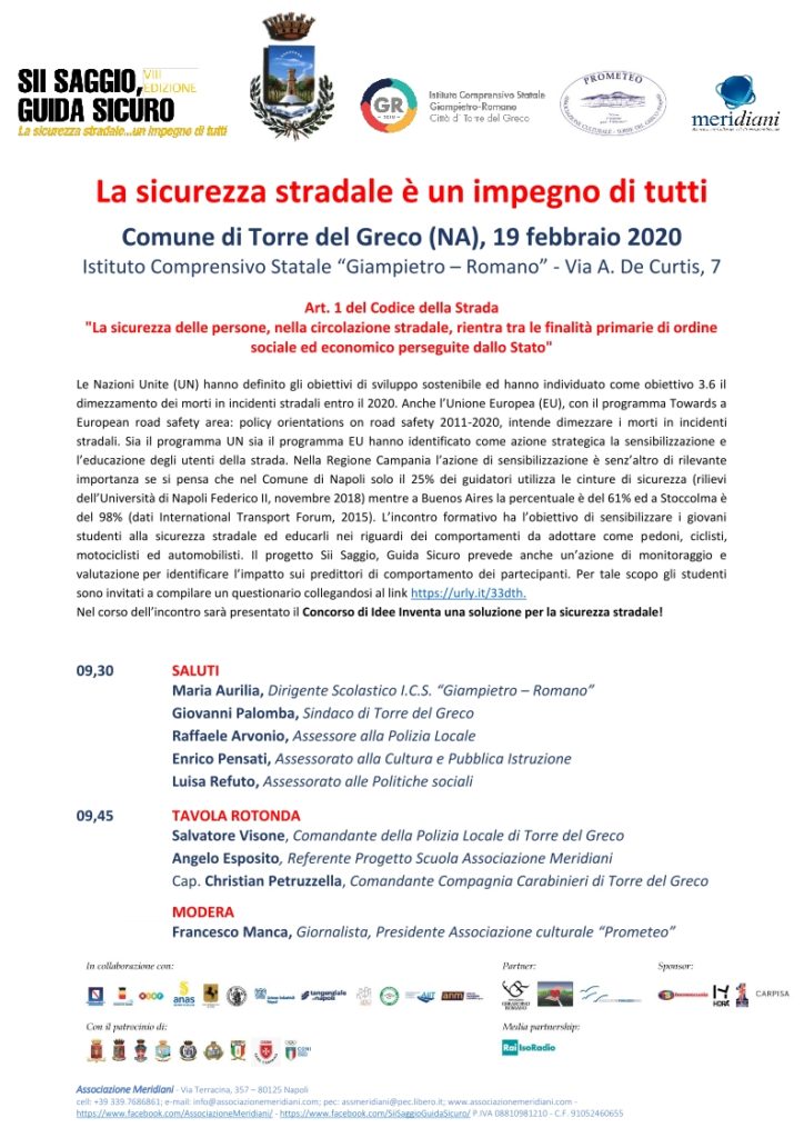 Manifesto Sii Saggio Torre del Greco